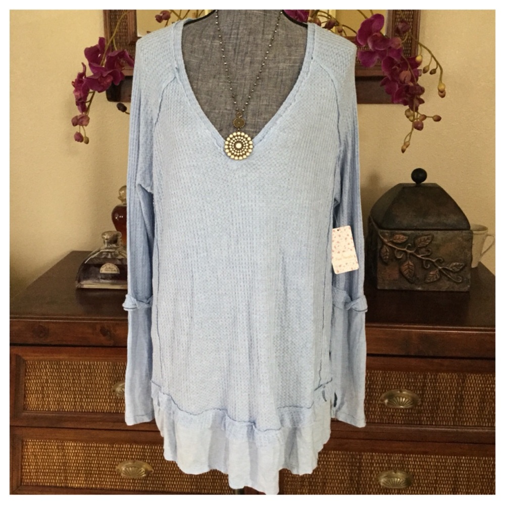 Free People Laguna Thermal Top.  NWT. - Picture 4 of 8